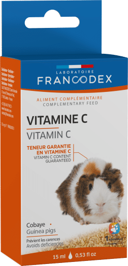 Vitamine c cobaye - carence chez le cochon d'inde