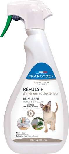 Francodex repulsif interieur/exterieur chat - JMT Alimentation Animale