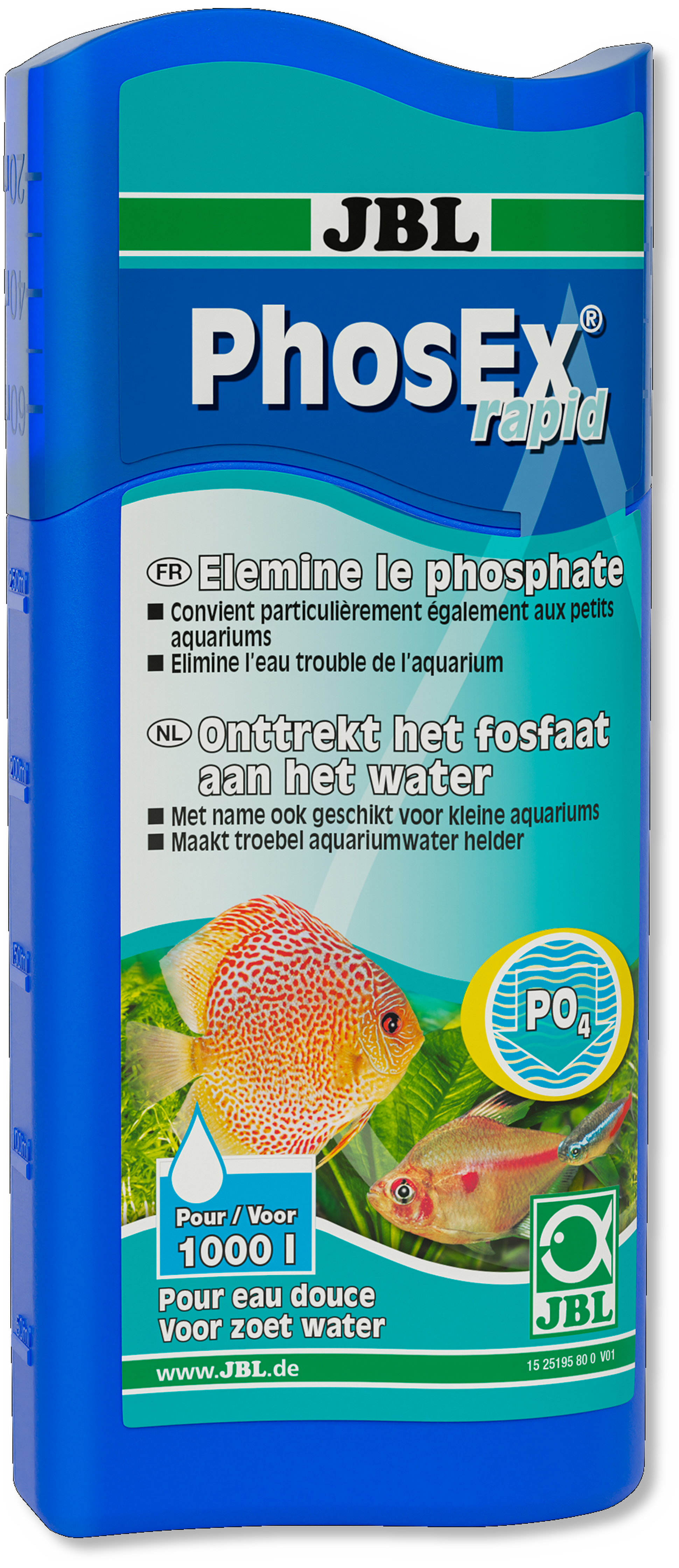 JBL PhosEx Rapid Anti-Phosphates pour aquarium