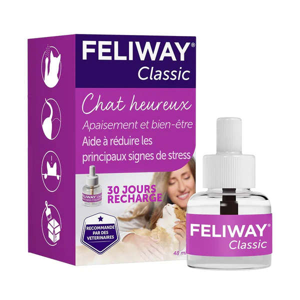 Les phéromones du chat / Produits / Feliway