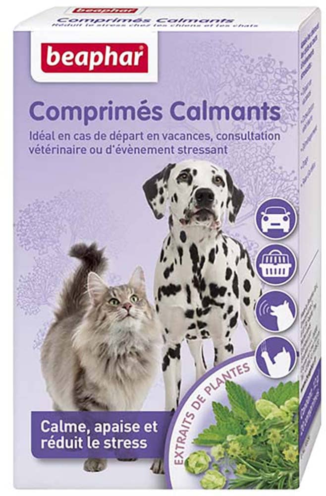 Beaphar calmant pour chien et chat en comprimés - JMT Alimentation Animale