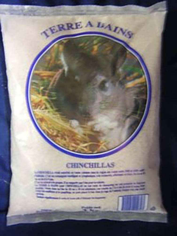 Bac à sable pour chinchillas/degues