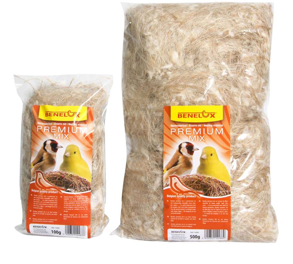 Habitat Oiseau – Tyrol Nid en fibres de coton – 50 gr