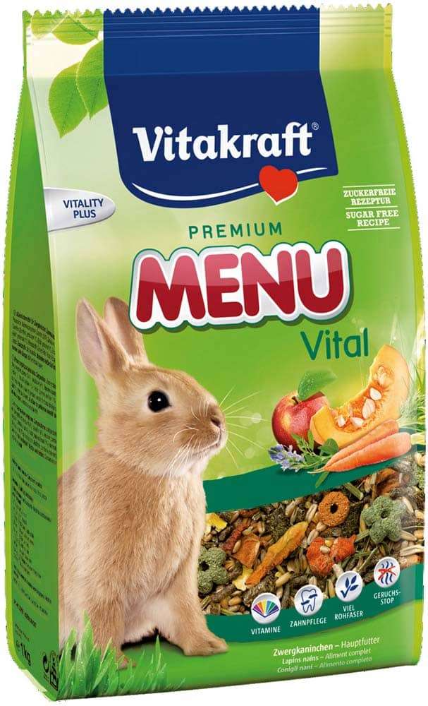 Vitakraft menu super premium lapin nain - JMT Alimentation Animale