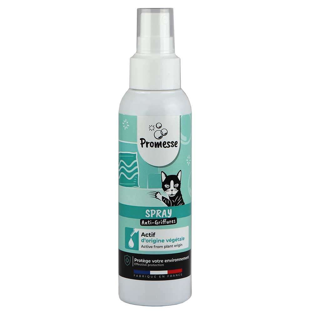 promesse spray anti-griffure chat 125ml - JMT Alimentation Animale