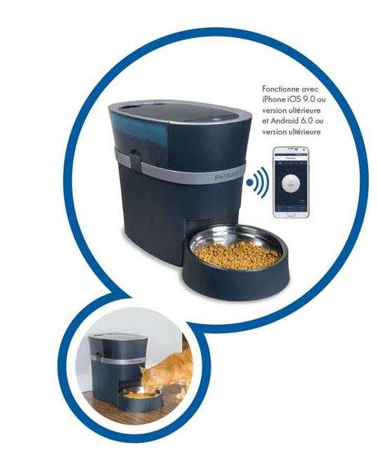 Petsafe Distributeur de croquettes connecté Smart Feed au meilleur