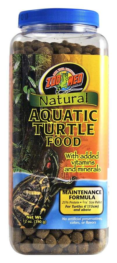 Nourriture tortue aquatique
