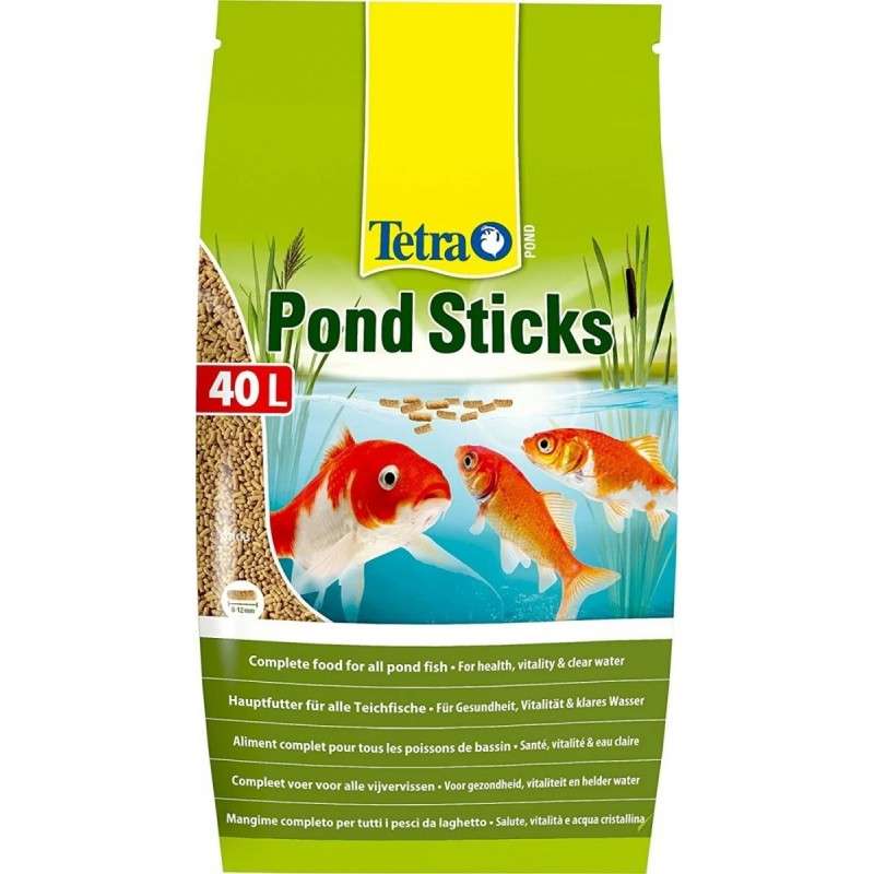 Tetra Pond Multi Mix – Alimentation Quotidienne pour Différentes Espèces de  Poissons de Bassin - Mélange Complet d'Aliments : Flocon, Stick, Wafer