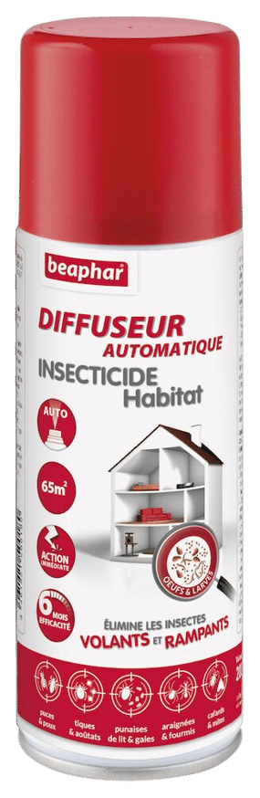 Tiquanis Habitat Diffuseur automatique - Insecticide en Fogger