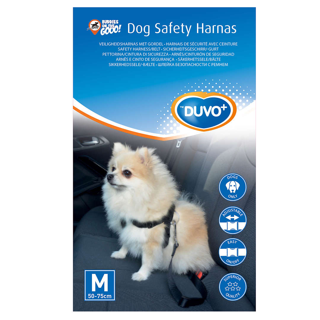 Harnais de sécurité pour chien voiture XL - 85-110cm