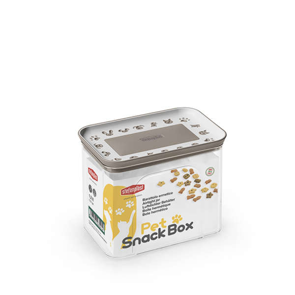 Boîte à Friandises Chien - 3 Pots Hermétiques Pour Croquettes Et Snacks - Rangement Cuisine Pratique