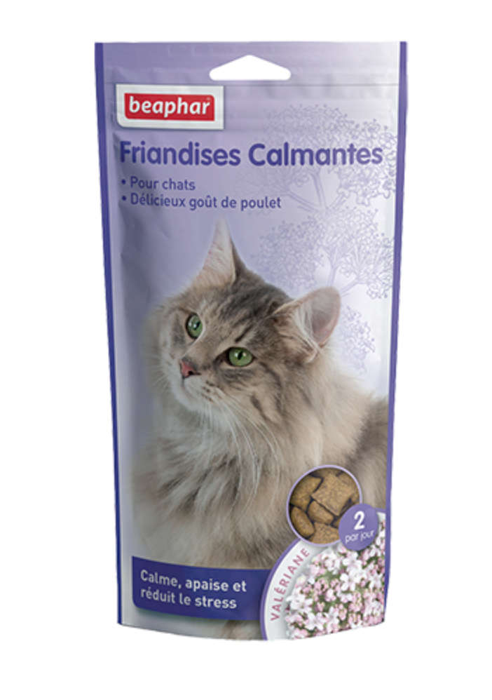 Beaphar friandises calmantes à la valériane pour chat - JMT