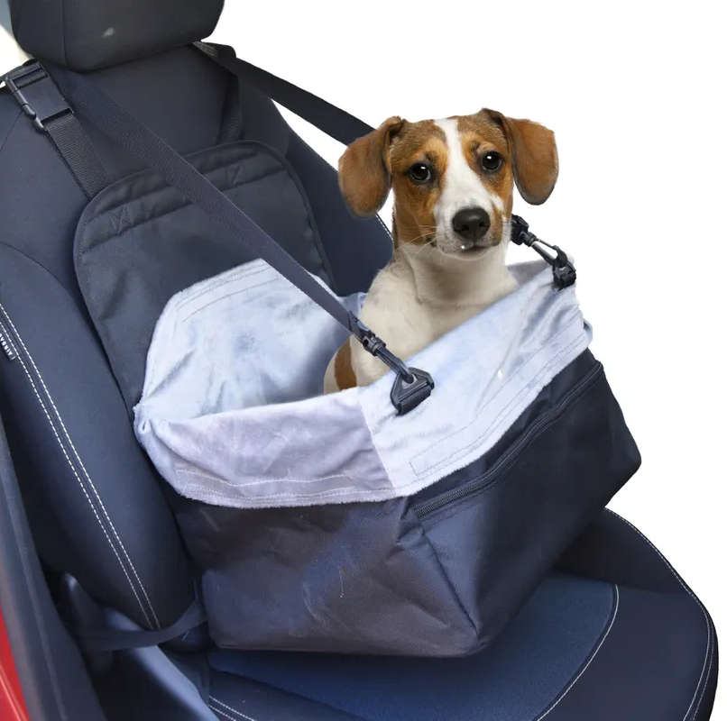 Siège de voiture chien Ula – Flamingo  Transport et sécurité chiens -  Médor et Compagnie®