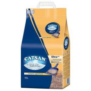 Woody cat litiere bois granules - JMT Alimentation Animale