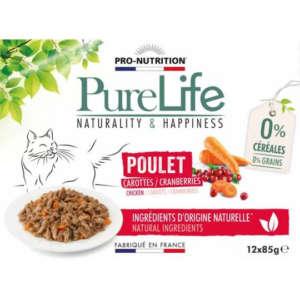 PÂTÉE POUR CHATONS NUTRISAVOUR KITTEN A LA DINDE EN SAUCE 10X85G - PURINA  PRO PLAN