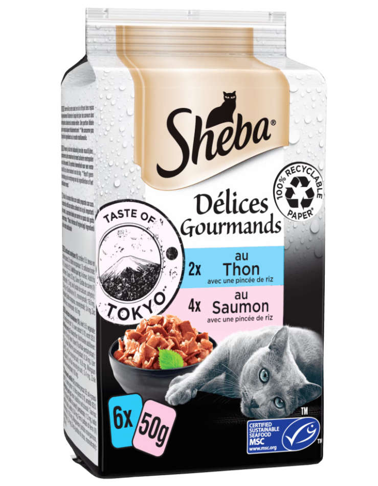 SHEBA Fresh Cuisine Taste of Tokyo Pâtée pour chat