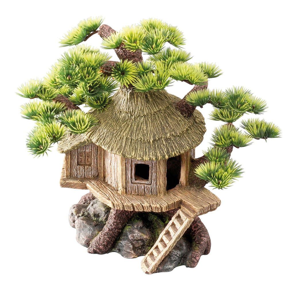 Décoration d'aquarium Cottage SM : L23,5xl14xH23 cm