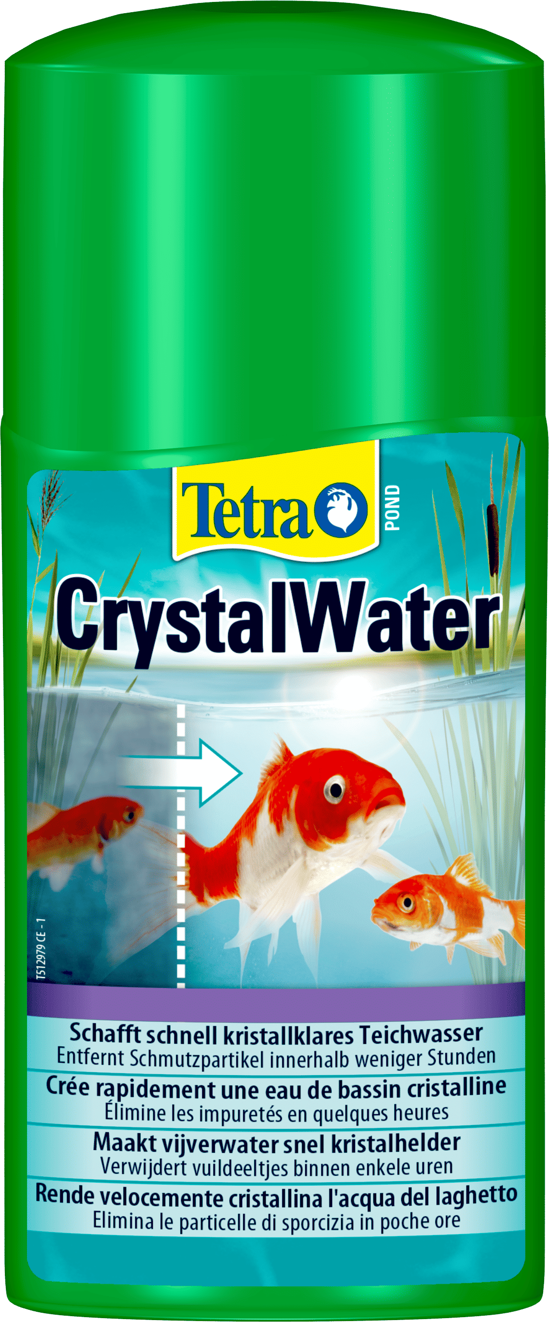 Clarificateur D'Eau Tetra Pond CrystalWater 3L - Élimine Particules Suspension - Eau Cristalline Bassin - Sans Danger Poissons
