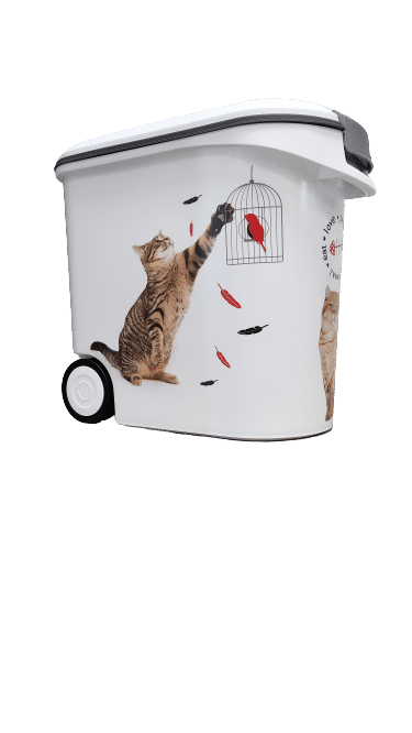 Boite Verseuse à Croquettes 10 litres ou 4 kg pour Chat et Chien