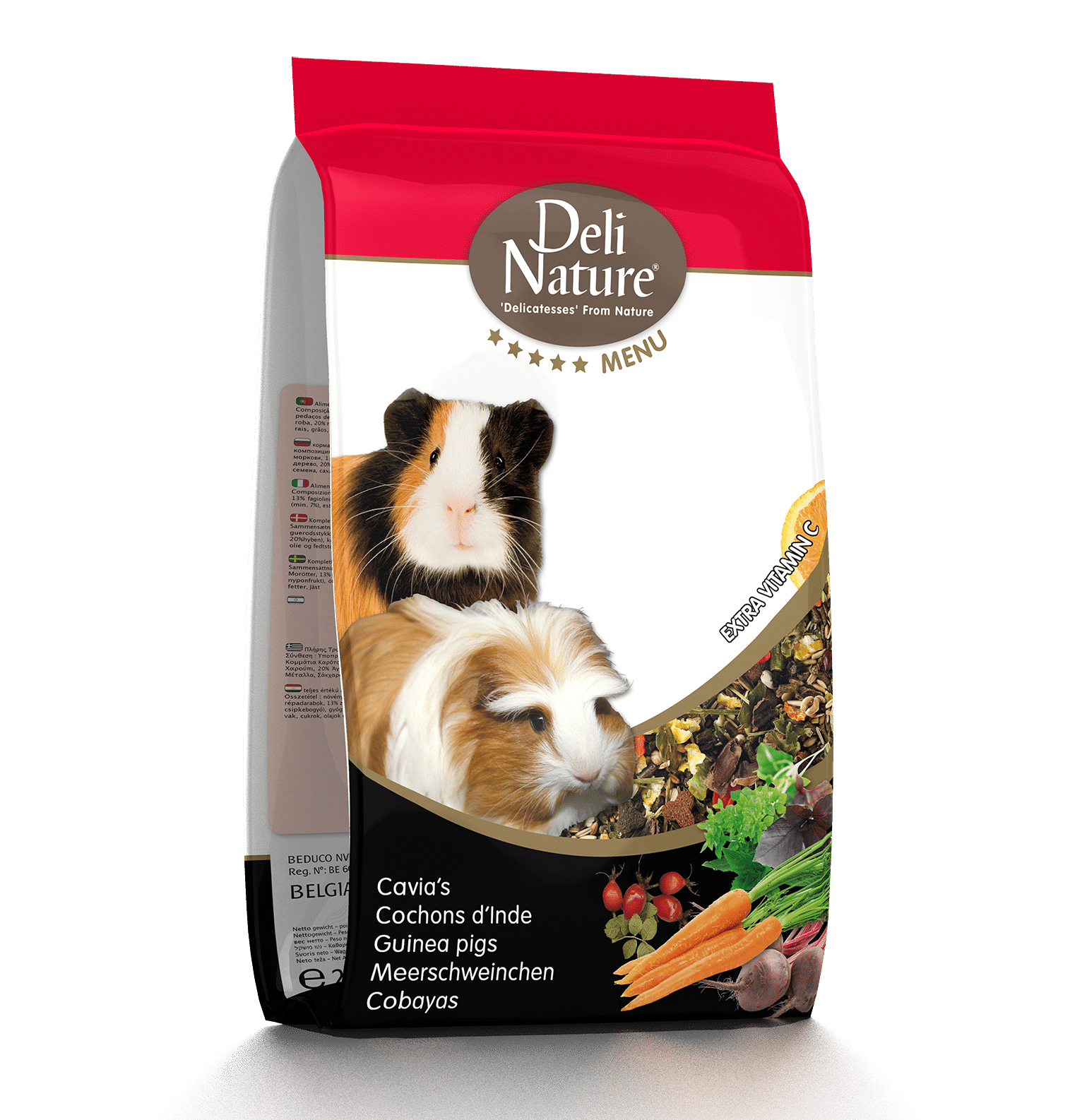 Deli nature cochon d'inde - JMT Alimentation Animale