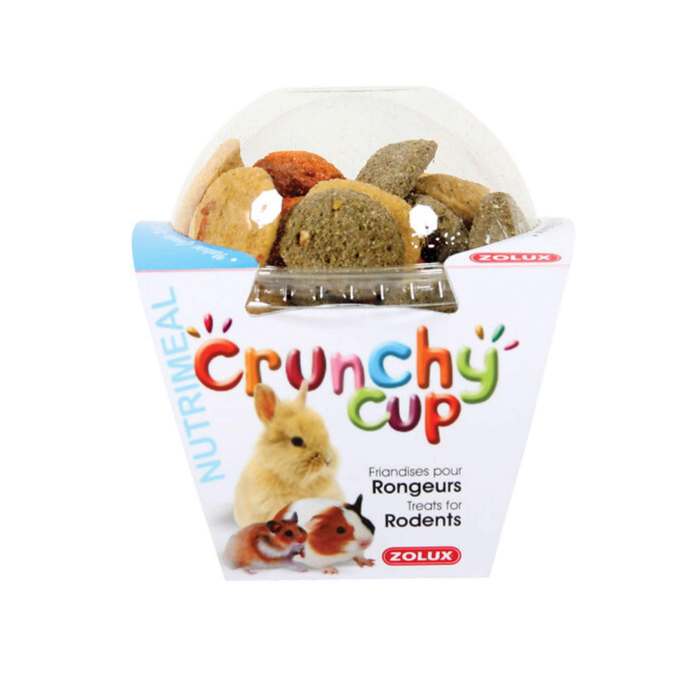 Zolux crunchy cup 3 mix - JMT Alimentation Animale