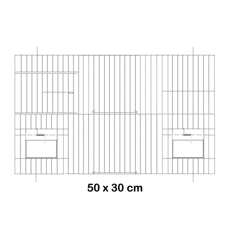 Voltegra volière 79x67.5x167 cm - JMT Alimentation Animale