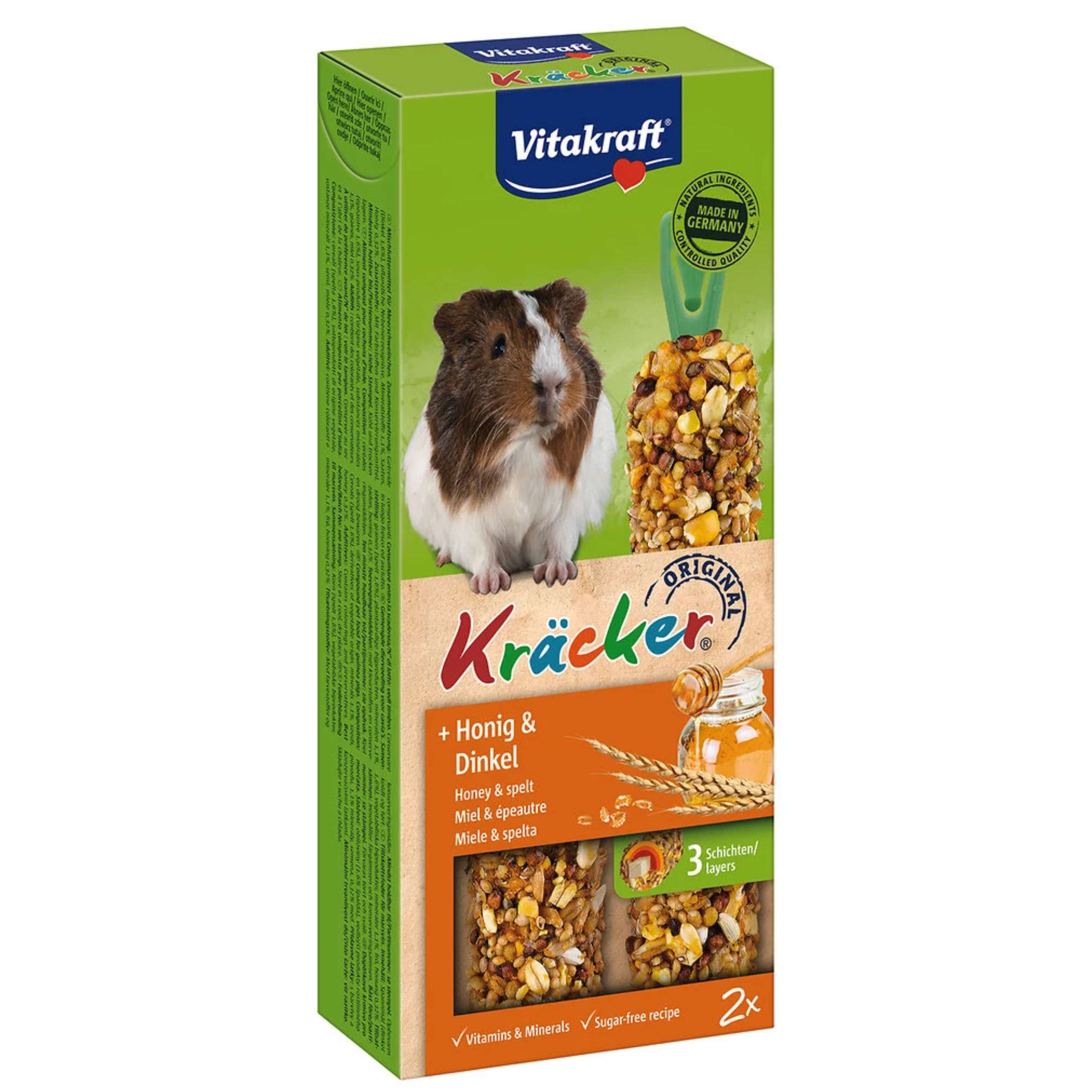 Vitakraft kräcker cochon d'inde miel/legumes/citron - JMT