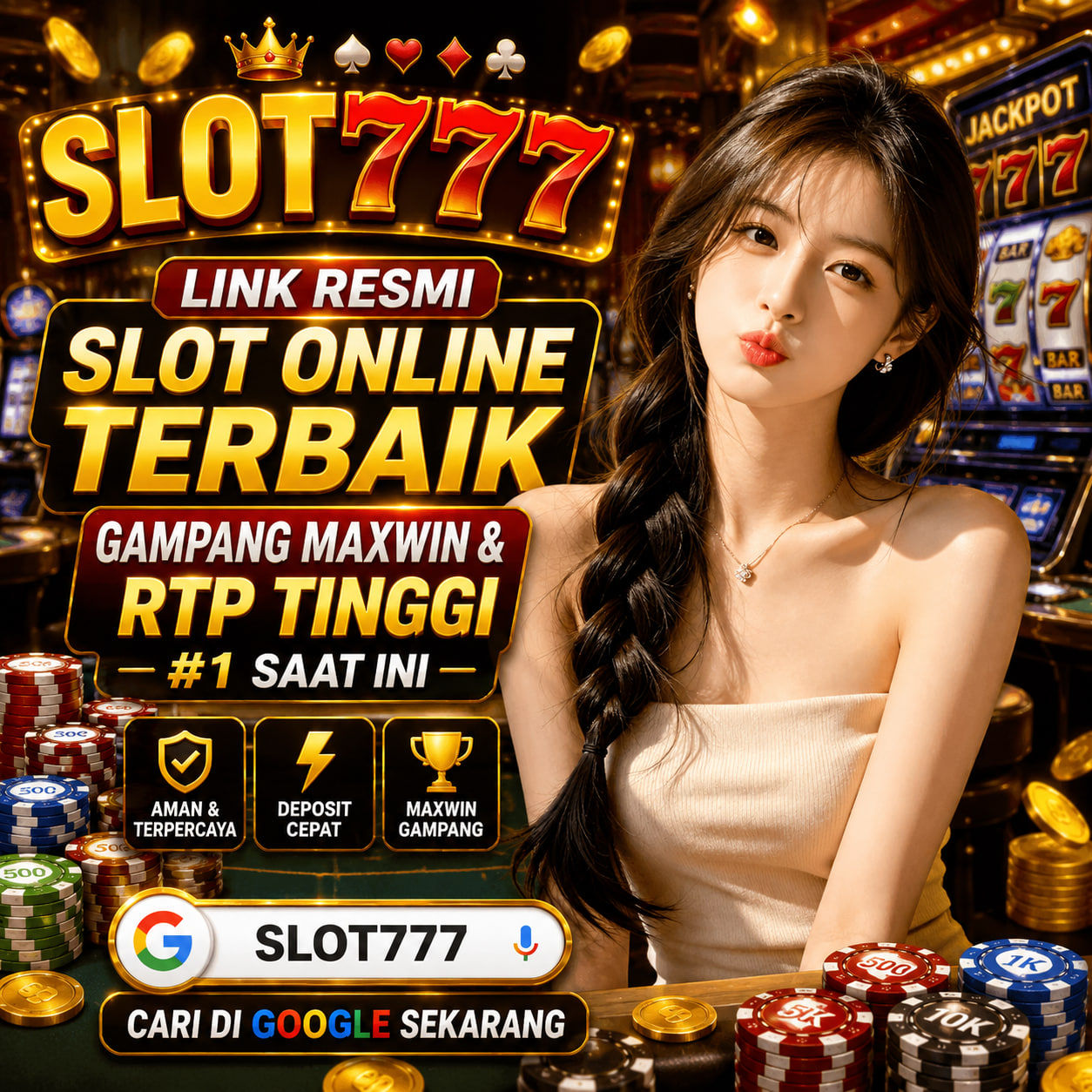 SLOT777: Link Resmi Slot Online Terbaik Gampang Maxwin & RTP Tinggi #1 Saat ini