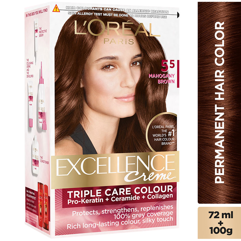 Loreal paris excellence creme hair color light golden brown 6g 1 kit   Fruugo IN