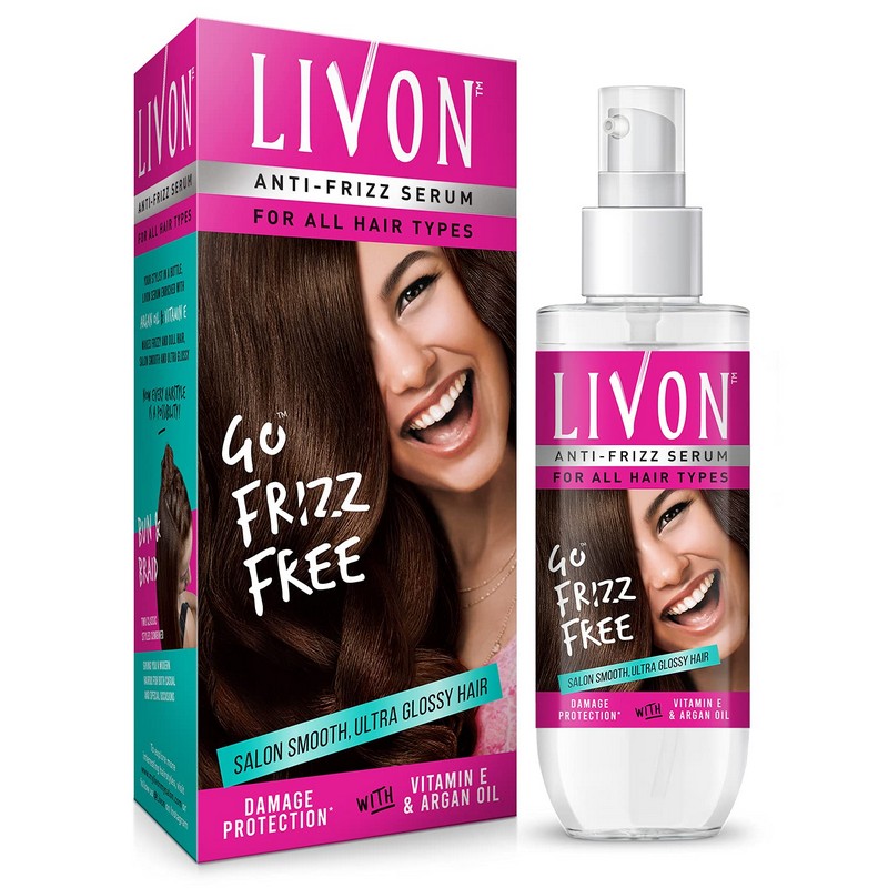 Buy Livon AntiFrizz Go Frizz Go Frizz Free Hair Serum 100ml online at best  price in India  Health  Glow