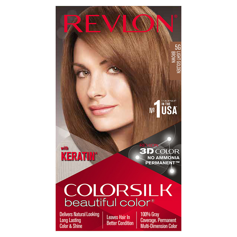 Revlon Colorsilk Hair Colour 5G Light Golden Brown