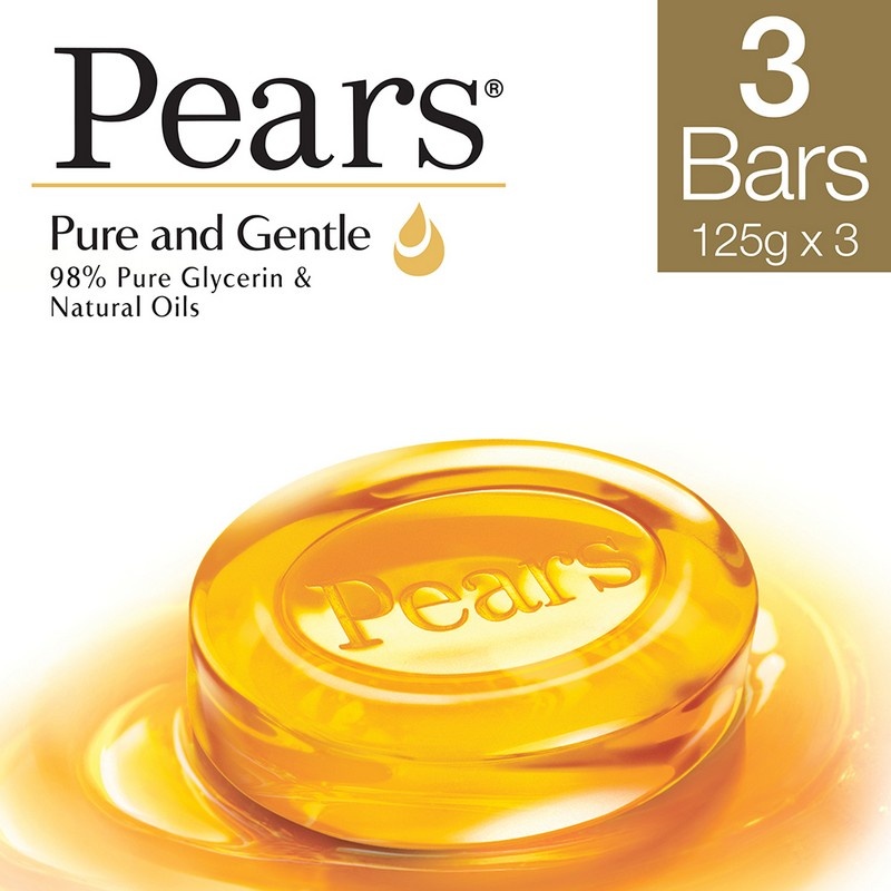 Pears Soap For Golden Glow 125g x 3 at Rs. 189