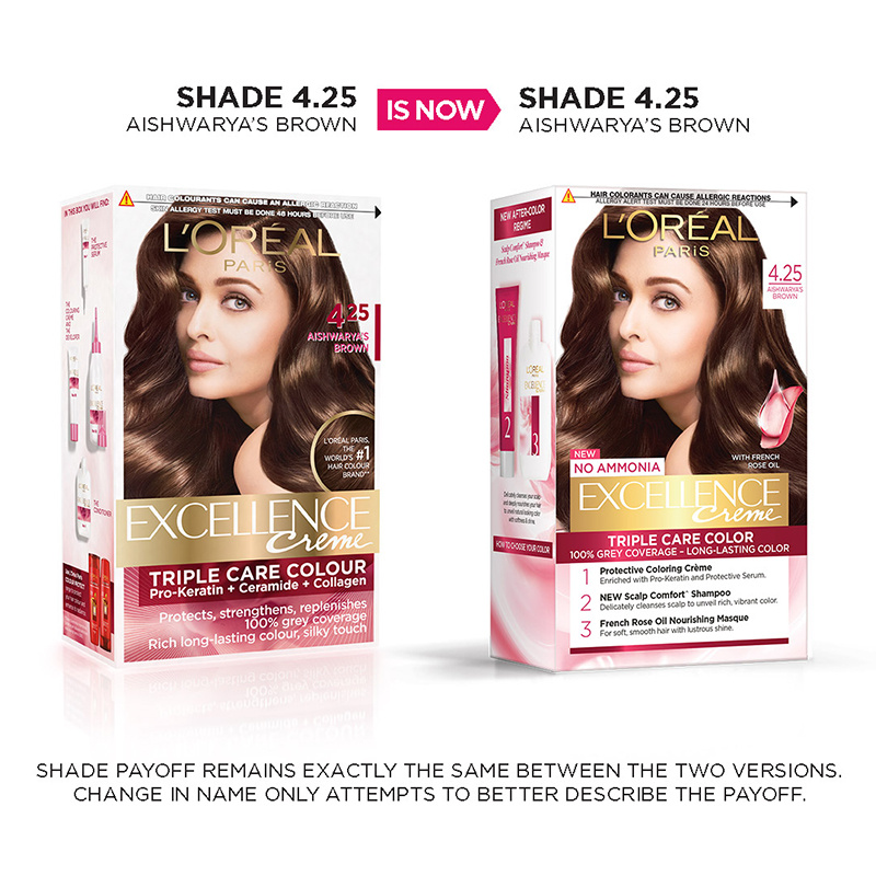 Loreal Paris Excellence Hair Color 425 Aishwarya S Brown Hair Colour: Shop Loreal Paris Excellence Hair Color 425 Aishwarya S Brown Hair ColourOnline at Best Price in India at H&G | Health and Glow Loreal Paris Excellence Hair Color 425 Aishwarya S Brown Hair Colour: Shop Loreal Paris Excellence Hair Color 425 Aishwarya S Brown Hair ColourOnline at Best Price in India at H&G | Health and Glow