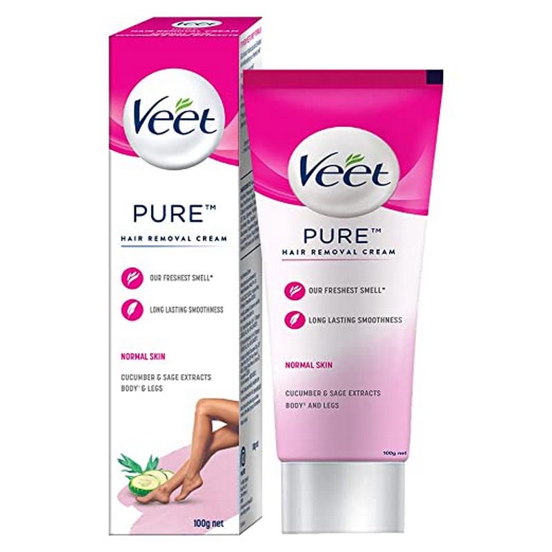 Veet Pure Hair Removal Cream for Women with No Ammonia Smell Normal Skin  Buy tube of 30 gm Cream at best price in India  1mg