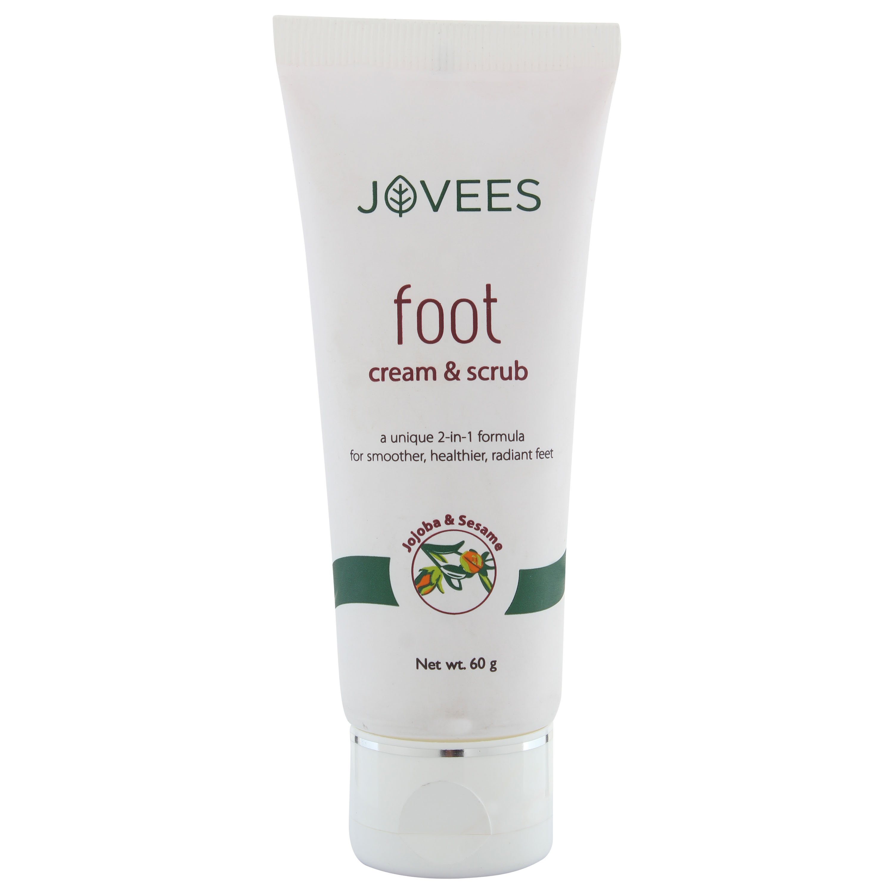 Jovees Foot Cream And Scrub 50g