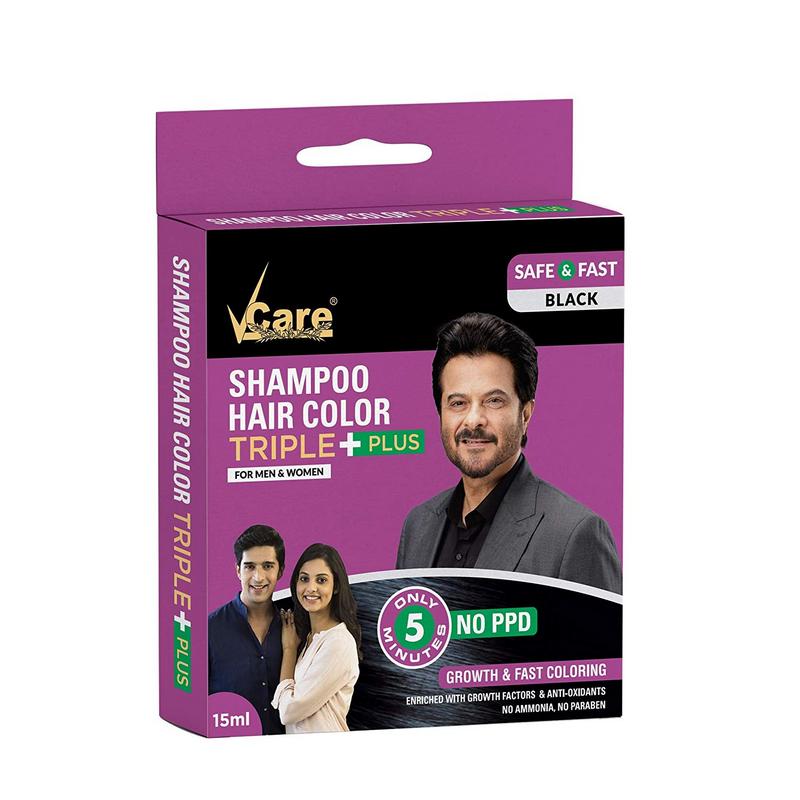 VIP HAIR COLOUR SHAMPOO Pack of 5 Mens Black Hair Color for Beard  Moustache Chest and Hand Hairs  Alternative to Traditional Hair Dye   20ml Per Pack  Amazonin Beauty