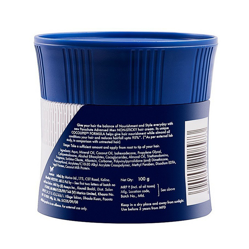 Buy Parachute Advansed Men Anti-Hairfall After-Shower Hair Cream 100gm | Health & Glow Buy Parachute Advansed Men Anti-Hairfall After-Shower Hair Cream 100gm | Health & Glow