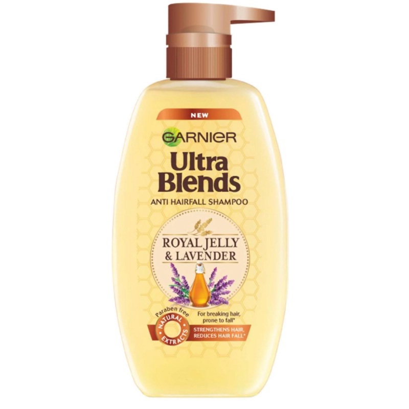 Garnier Ultra Blends Royal Jelly  Lavendar Anti Hairfall Shampoo Review