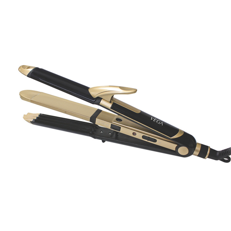 VEGA 3 in 1 Hair Styler Straightener Curler  Crimper VHSCC01 Black   VEGA Blooming Air 1000 Hair Dryer VHDH05