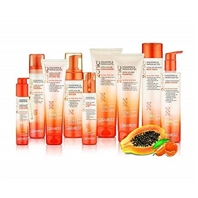 Giovanni 2chic Ultra-Volume Shampoo With Tangerine & Papaya Butter 250ml: Shop Giovanni 2chic Ultra-Volume Shampoo With Tangerine & Papaya Butter 250mlOnline at Best Price in India at H&G | Health and Glow Giovanni 2chic Ultra-Volume Shampoo With Tangerine & Papaya Butter 250ml: Shop Giovanni 2chic Ultra-Volume Shampoo With Tangerine & Papaya Butter 250mlOnline at Best Price in India at H&G | Health and Glow