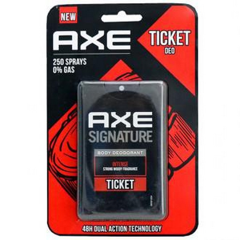 Axe Ticket' a pocket-sized perfume pack launched