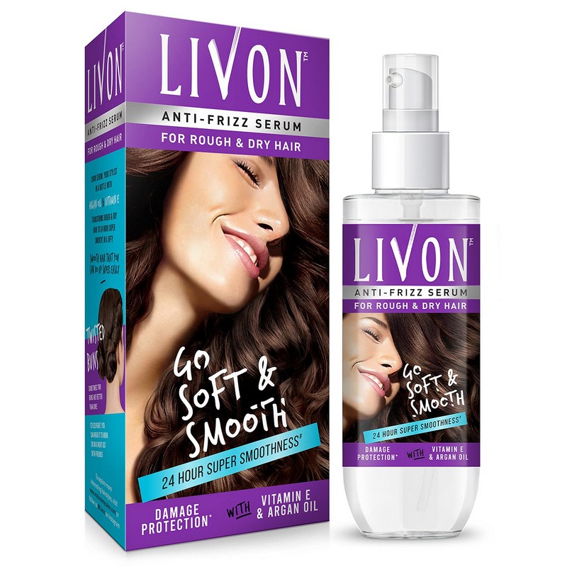 Livon Serum For Dry  Rough Hair For 24 Hour FrizzFree Smoothness 100 ml   Buy online at 282 in India