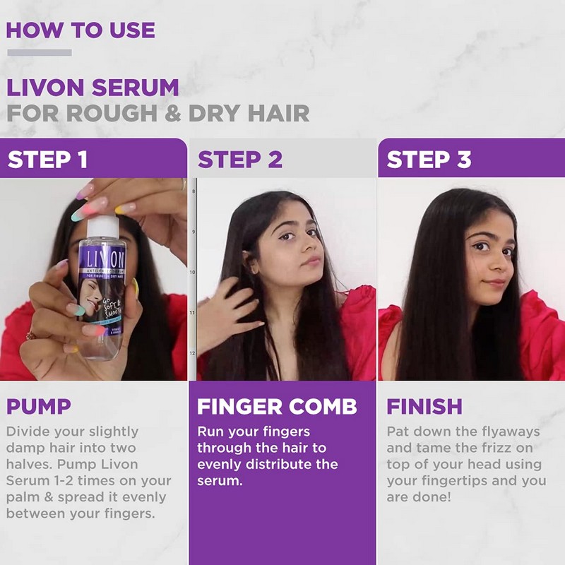 Buy Livon Serum for Rough  Dry Hair 100 ml Online at Low Prices in India   Amazonin