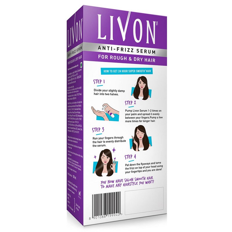 LIVON Serum For Dry And Unruly Hair 100ml: Buy LIVON Serum For Dry And Unruly Hair 100mlOnline at Best Price in India | Health and Glow LIVON Serum For Dry And Unruly Hair 100ml: Buy LIVON Serum For Dry And Unruly Hair 100mlOnline at Best Price in India | Health and Glow