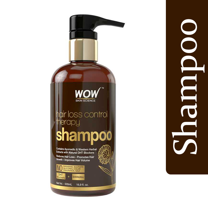 Buy WOW Skin Science Hair Loss Control Therapy Shampoo 500ml | Health & Glow