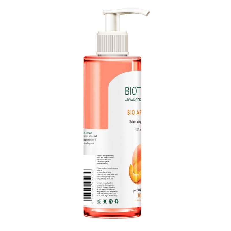 Buy Biotique Bio Apricot Refreshing Body Wash 200 ml At Best Prices Online | Health & Glow Buy Biotique Bio Apricot Refreshing Body Wash 200 ml At Best Prices Online | Health & Glow