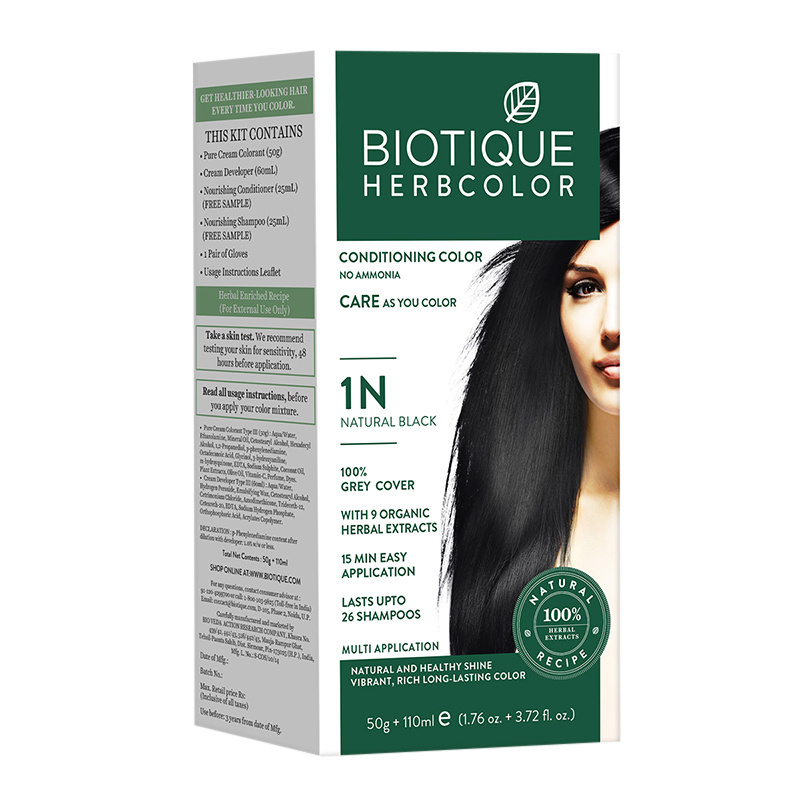 Indus Valley Organic Black Hair Colour  Buy Natural Black Hair Colour