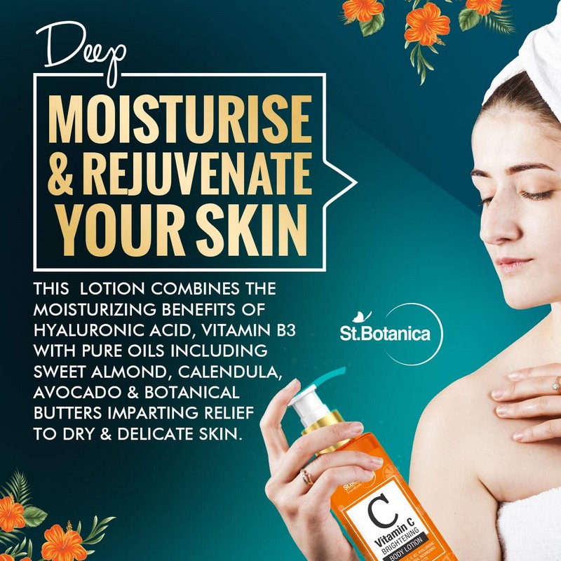 St.Botanica Vitamin C Skin Brightening Body Lotion 200ml Buy St