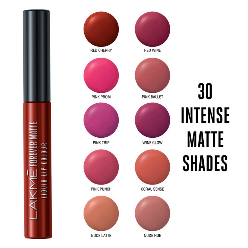 Lakme forever matte lipstick swatches Clearance