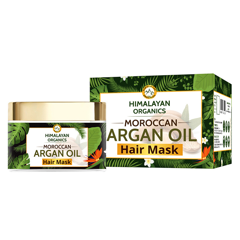 Buy Himalayan Organics Moroccan Argan Oil Hair Mask 200ml online at best  price in India  Health  Glow